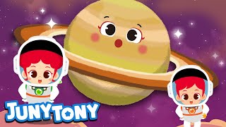 Saturn Space Song For Kids Lets Explore The Planet Planet Song Kindergarten Song Junytony