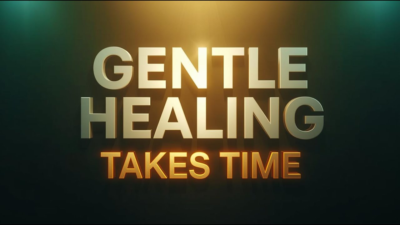 Gentle Healing Takes Time | A Calm Reflection for Emotional Restoration