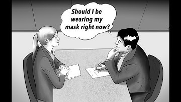 How to Handle an In-Person Interview in the COVID-19 Pandemic (Wearing a Mask, Avoiding Handshakes)