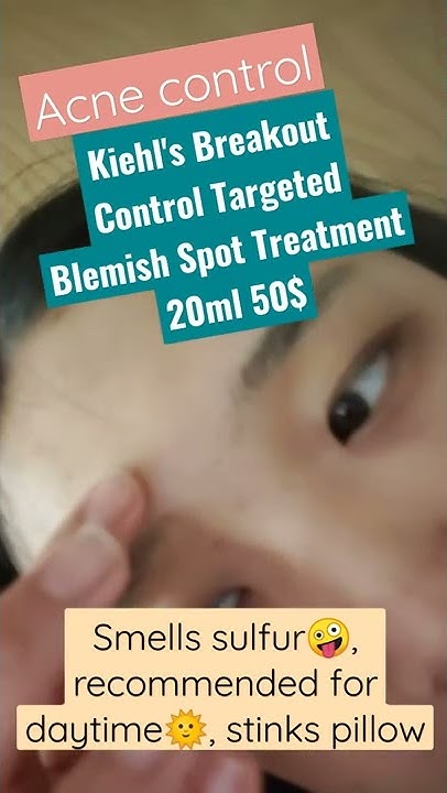 Kiehls breakout control targeted blemish spot treatment