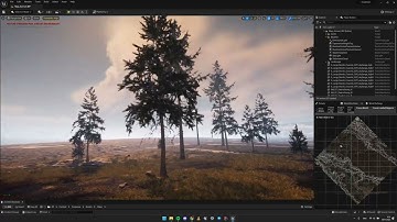 UNREAL ENGINE 5.1. UPDATE WORLD PARTITIONAL, NANITE FOR PROCEDURAL FOLIAGE.