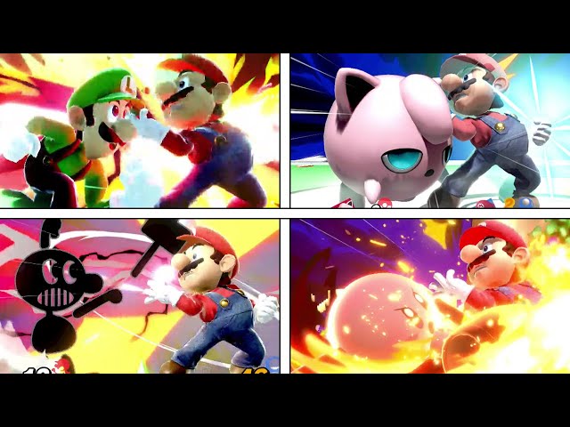 All Character's Special Zoom Attacks! (Super Smash Bros Ultimate) class=
