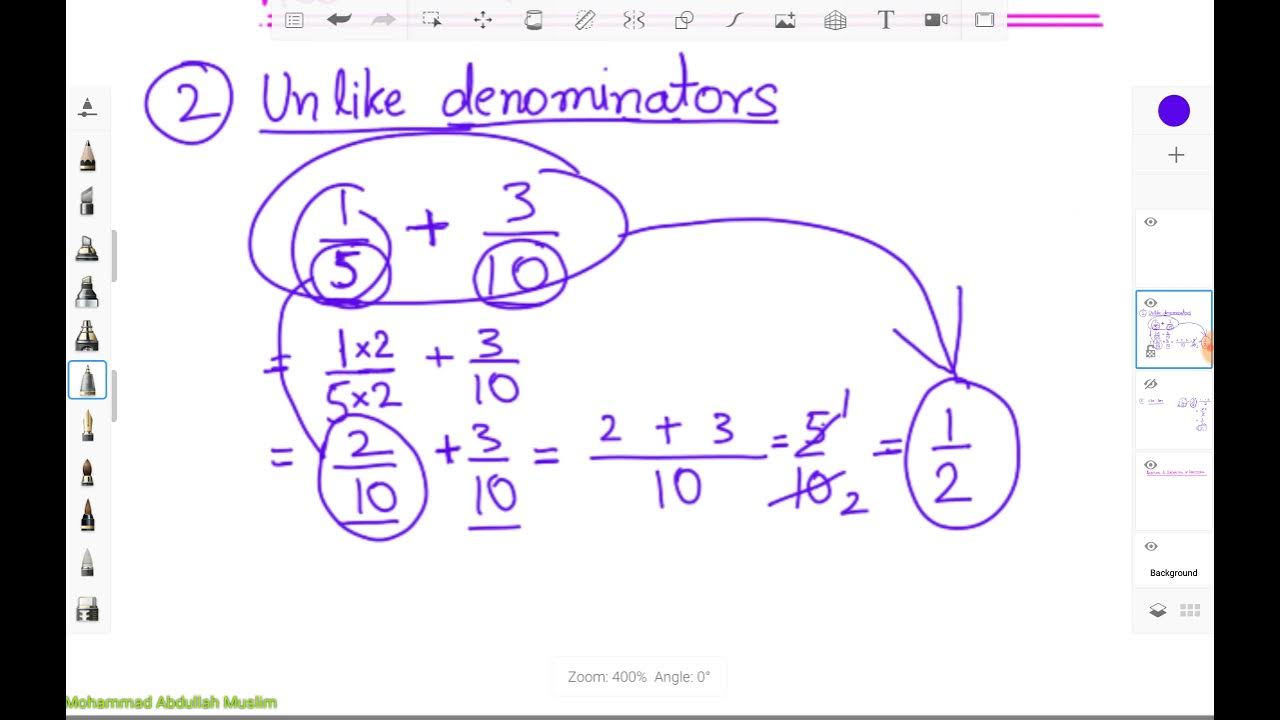 addition-and-subtraction-of-fractions-grade-6-maths-youtube