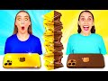 Desafio Comida Real vs Comida De Chocolate #2 por DaRaDa Challenge