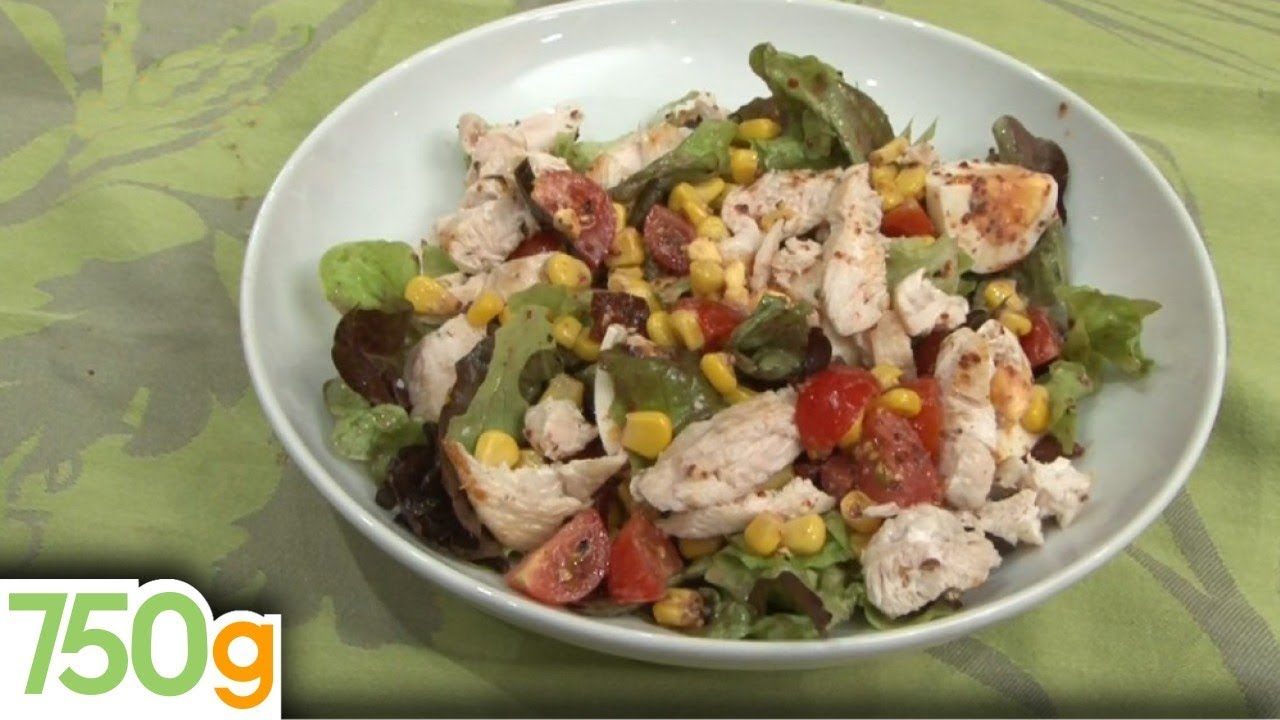 Salade De Poulet Chicken Salad 750 Grammes Youtube