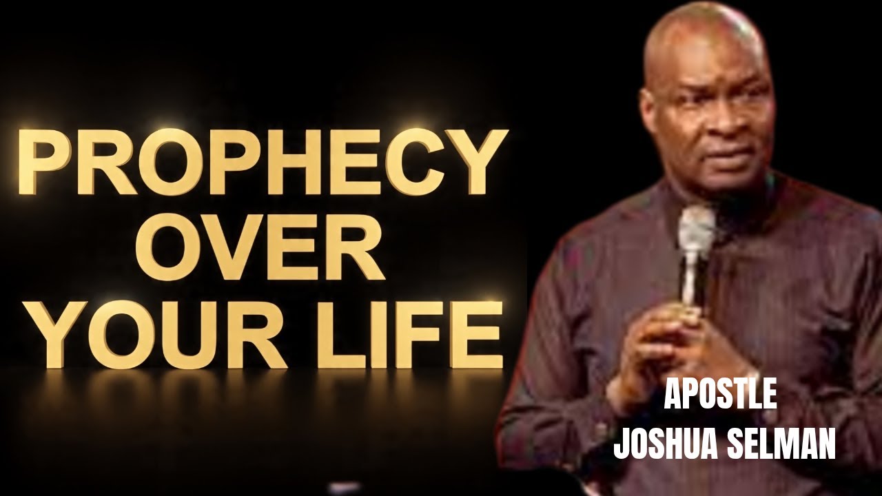 LEARN HOW TO SPEAK OVER YOUR LIFE _ APOSTLE JOSHUA SELMAN