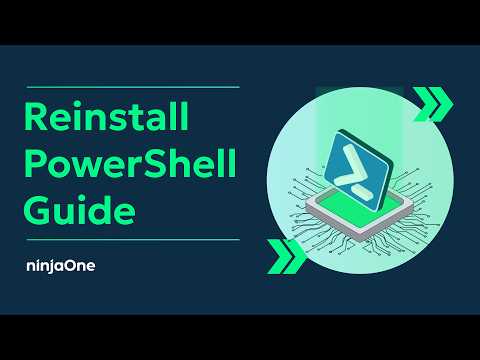 How to Reinstall PowerShell in Windows