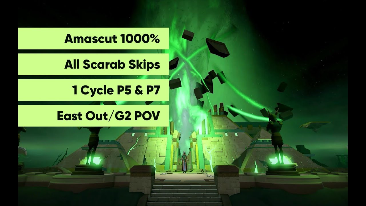 Amascut, The Devourer | 1000% | All Skips & Hitcaps | Necro DPS POV | Runescape 3 Boss Guide