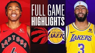 TORONTO RAPTORS vs LOS ANGELES LAKERS FULL GAME HIGHLIGHTS | MARCH 2, 2024 NBA LIVE TODAY