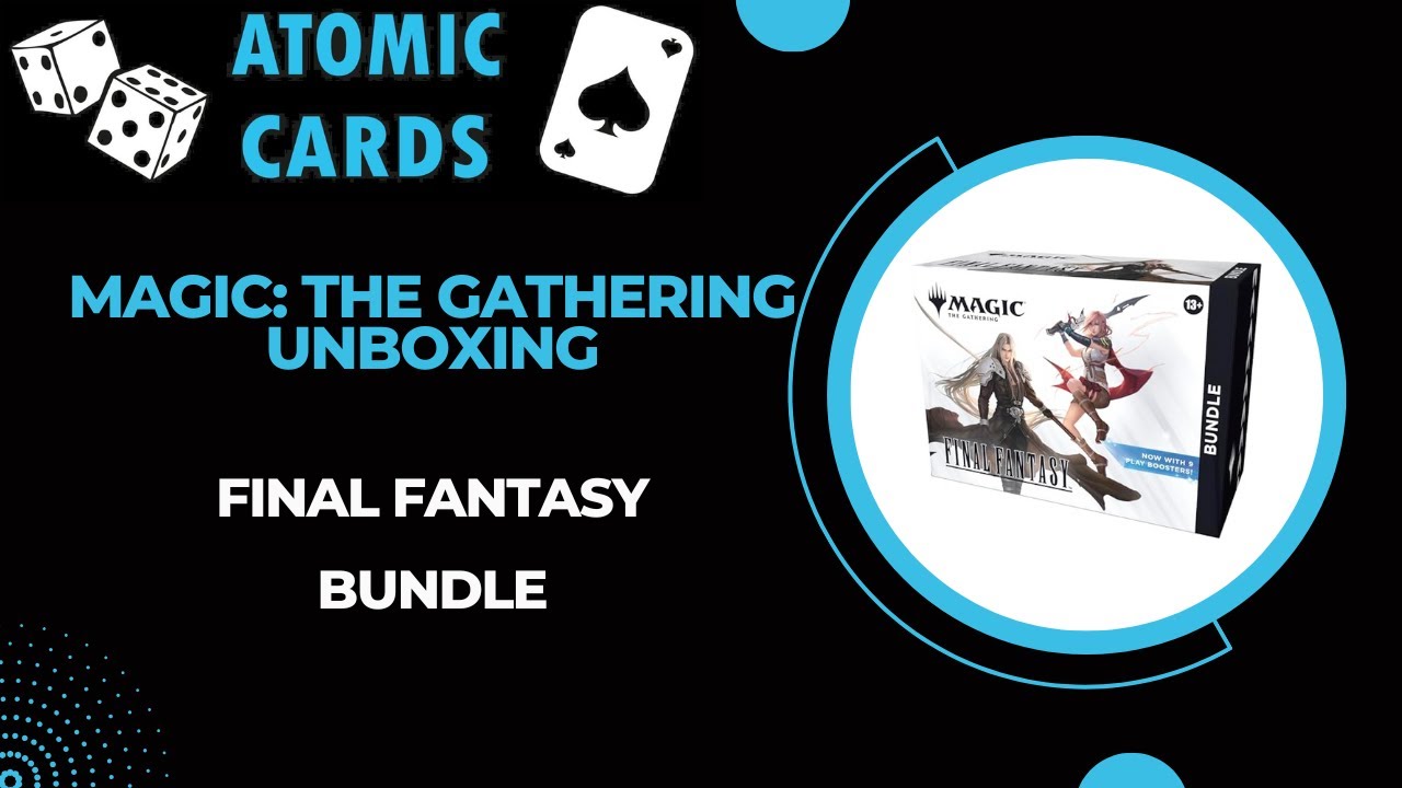 Magic: The Gathering Unboxing - Final Fantasy Bundle - YouTube