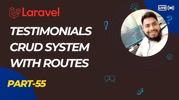 Testimonial CRUD System | Laravel E-commerce Bangla Tutorial Part-55