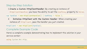 How to Bypass Proxy in .NET Core When Making HTTP GET Requests