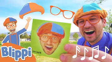 Hats and Glasses Song | BRAND NEW BLIPPI SONG | Educational Songs For Kids