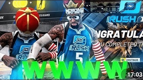 I WON THE RUSH 1V1 EVENT WITH THE MOST TOXIC BUILD ON NBA2K20!!!