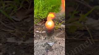 Testing Spinning Cracker Underwater #shorts #firework #cracker #trick #diy