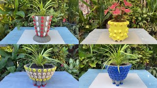 The 4 beautiful flower craft pots design for gardening from cloth - Cement craft ideas by SamGar Ideas 7,274 views 3 months ago 43 minutes