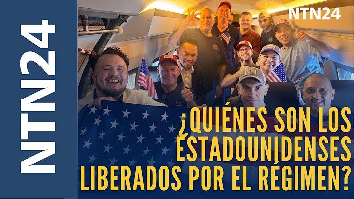 ¿Quiénes son los diez ciudadanos estadounidenses liberados por el régimen de Venezuela?