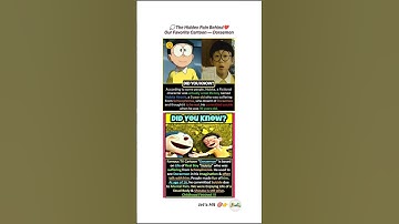 💭 The Hidden Pain Behind Our Favorite Cartoon — Doraemon #LearnDay2Day #NobitaStory #DoraemonFacts