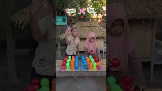 Ropal atau Ica nih yang berhasil nyusun warna yang sama #shorts #gameseru #viral #kampoengsasak