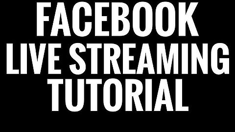 Facebook Live Streaming :- COMPLETE Beginners Guide 2022