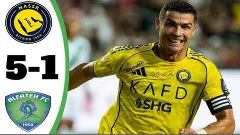Ronaldo Goals 950 | Al Nassr vs Al Fateh 5-1 | Highlights & All Goals 