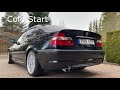 BMW E46 320i Muffler Delete Revs, driving