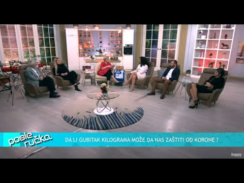 POSLE RUCKA - Poremecaji u ishrani i lose dijete unistavaju organizam - (TV Happy 14.02.2022)