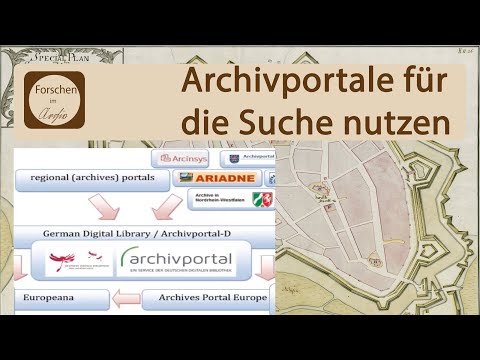 Archivportale für die Suche nutzen