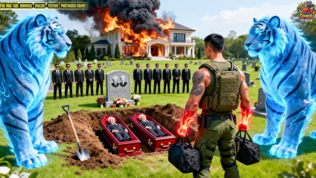 Preman pasar merebut tanah dan menggali kubur nenek, Dewa Perang pulang lalu hajar mereka!