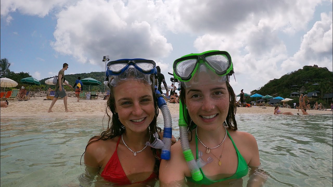 BACKPACKING KOH TAO 🇹🇭/ Snorkel Trip /Nightlife / Sunsets / Good Food / Hostels