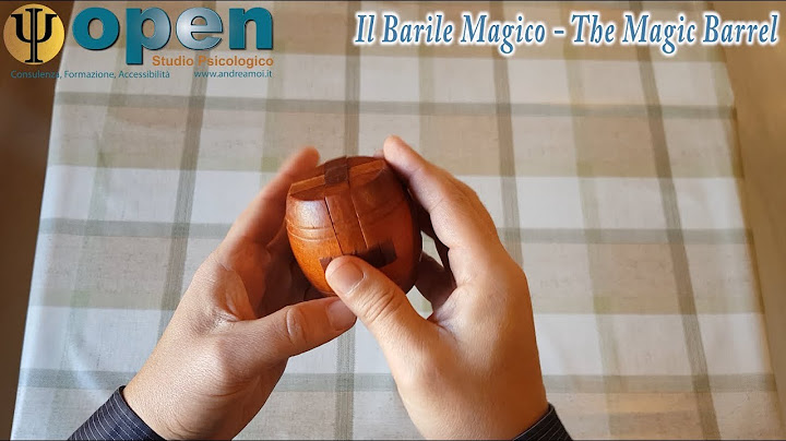 Soluzione a "Il Barile Magico" - Solution to The Magical Barrel