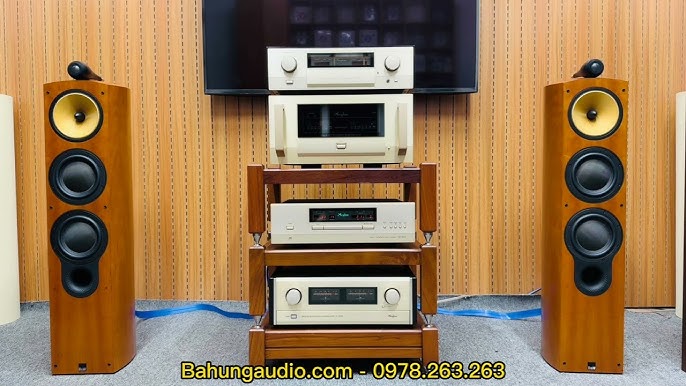 Test loa B&W 804S Gold - Amply Accuphase E-305V chất âm chi tiết ...