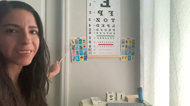 ASMR Eye Examination Role Play | Soft Spoken | Charts | Pointing | No Lights | Wooden Blocks | ❤️