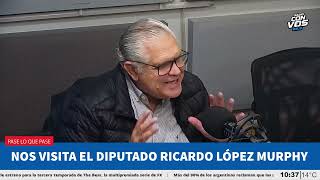 López Murphy en Pase Lo Que Pase: “Terminemos con el macaneo. La situación es muy frágil”