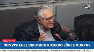 López Murphy en Pase Lo Que Pase: “Terminemos con el macaneo. La situación es muy frágil”