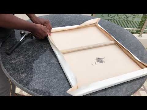 How To Make Canvas Frame