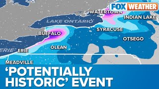 'Potentially Historic' Lake-Effect Snow Event Could Hit Buffalo Later This Week