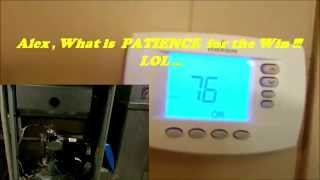 White Rodgers Blue Easy Reader Thermostat