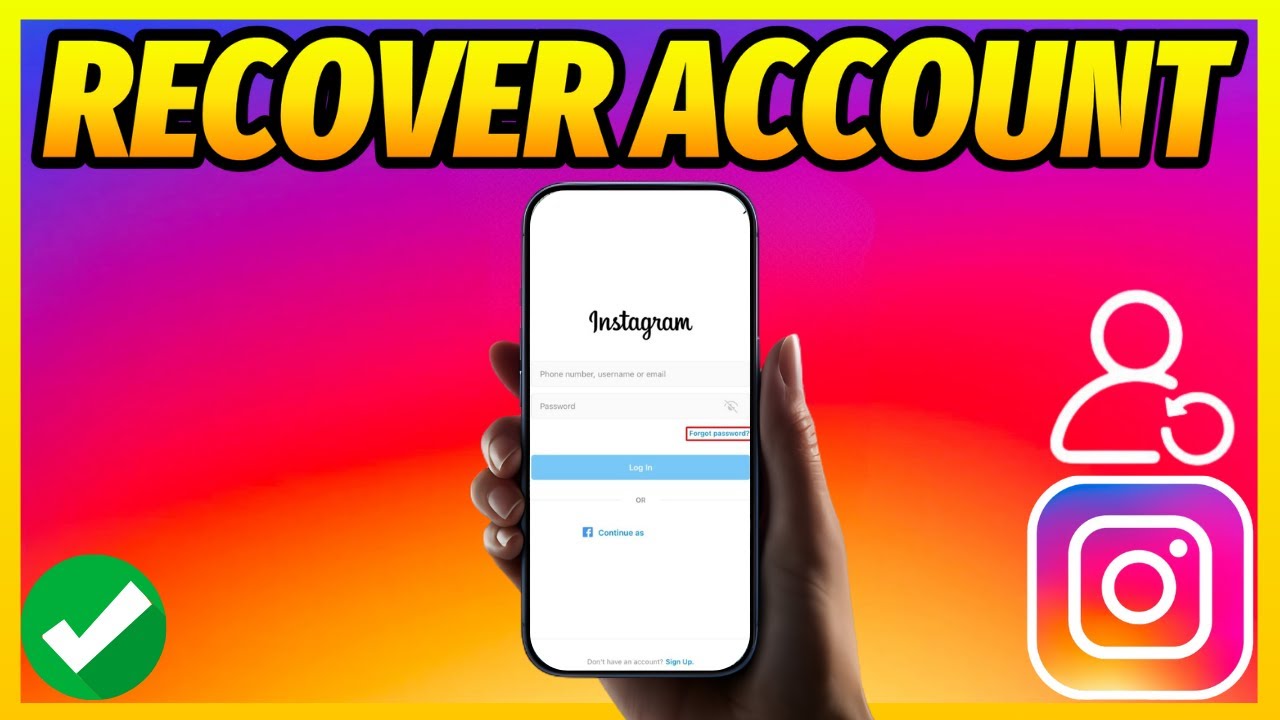 Как восстановить аккаунт Instagram без электронной почты и номера телефона | Восстановление аккау...
