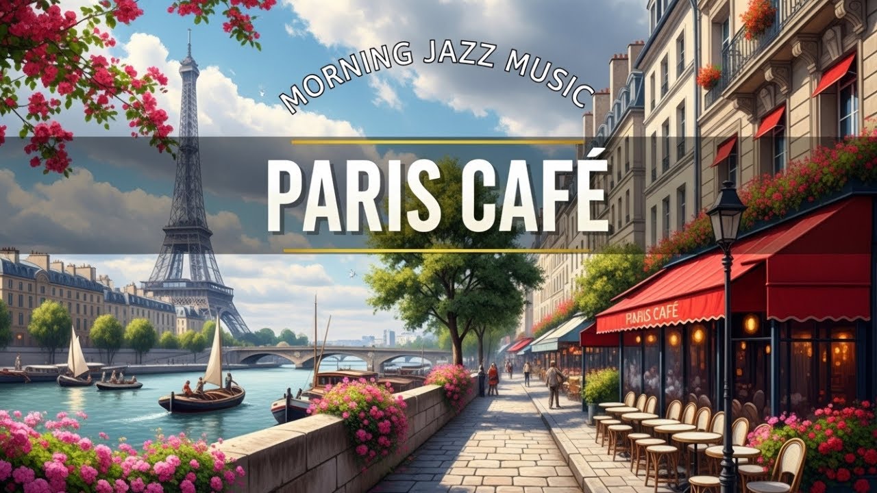 Gentle Morning Jazz in Paris 🌷 French Instrumental Playlist