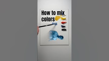 How I mix colors and make skin tones in oil paint #art #tutorial #painting #colormixing #howtopaint