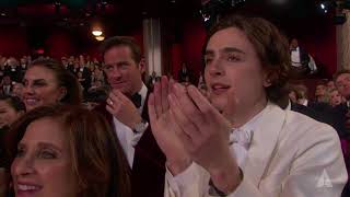 Video thumbnail of ""Call Me by Your Name" wins Best Adapted Screenplay | 90th Oscars (2018)"