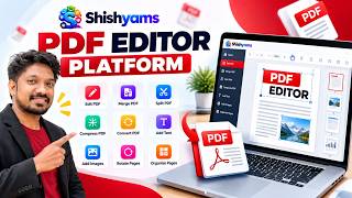 Shishyams PDF Editor Platform – Complete Demo | Edit, Merge, Split, Compress & Convert PDFs
