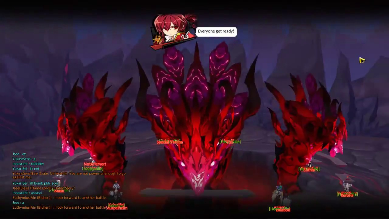 Elsword Int 12 5 Rosso Raid Clear Youtube