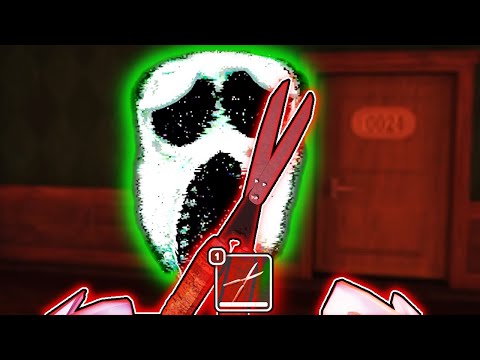ПРОШЕЛ ДОРС С АДМИНСКИМИ НОЖНИЦАМИ В ДОРСЕ!? DOORS ROBLOX