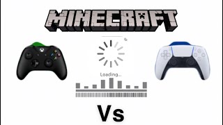 Minecraft Load Time XBOX SERIES X VS PS5