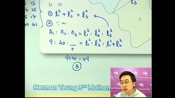 Herman Yeung - DSE 數學 Tips B 天書 - 第3堂 25 (Pythagoras