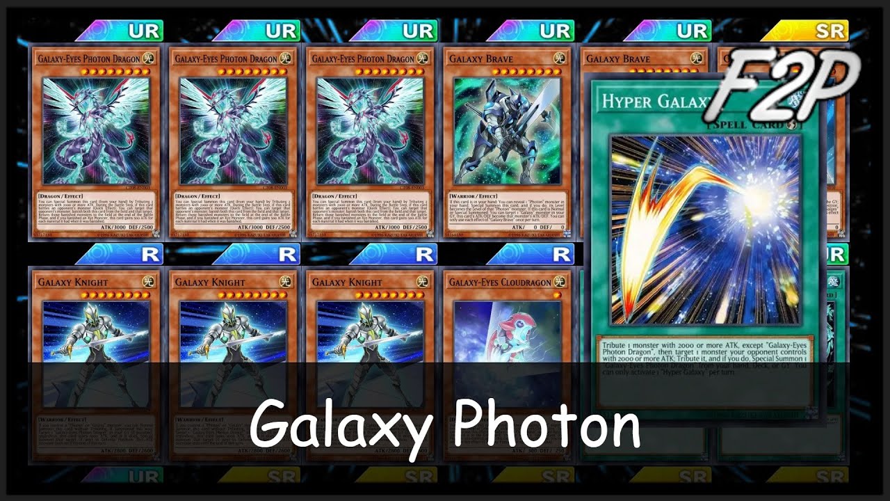 GALAXY PHOTON - F2P/P2W Deck Analysis & Testing [Yu-Gi-Oh! Duel Links]