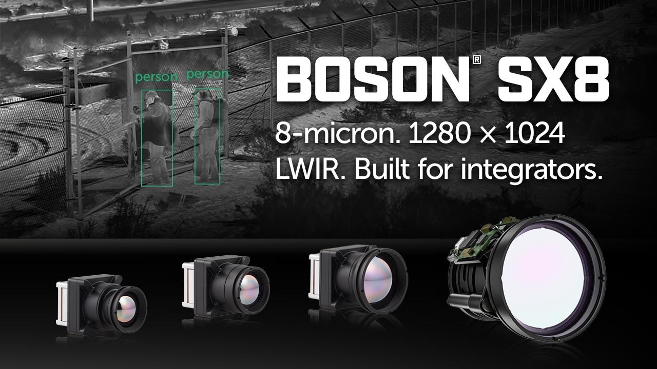 Teledyne FLIR OEM launches Boson SX8 thermal camera module