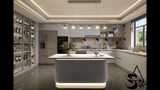 Kitchen Visualization Animation D5 Render 2.2